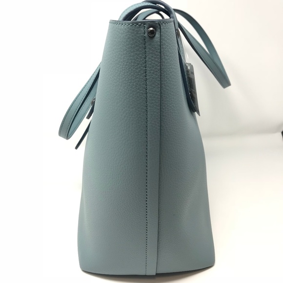 New Coach Market Tote Bag Polished Pebble Leather